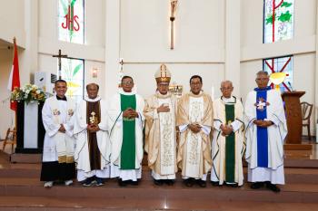 Mgr. Ignatius Kardinal Suharyo Pimpin Misa Paskah Keluarga Besar Purnawirawan TNI dan Polri